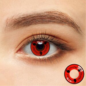 lente de contato sharingan