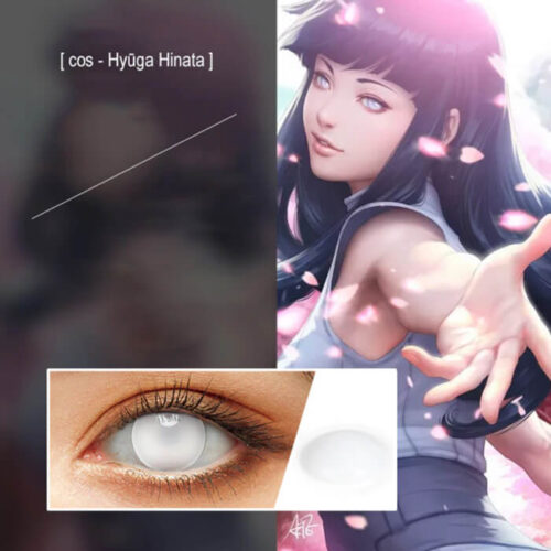 lente de contato hinata byakugan